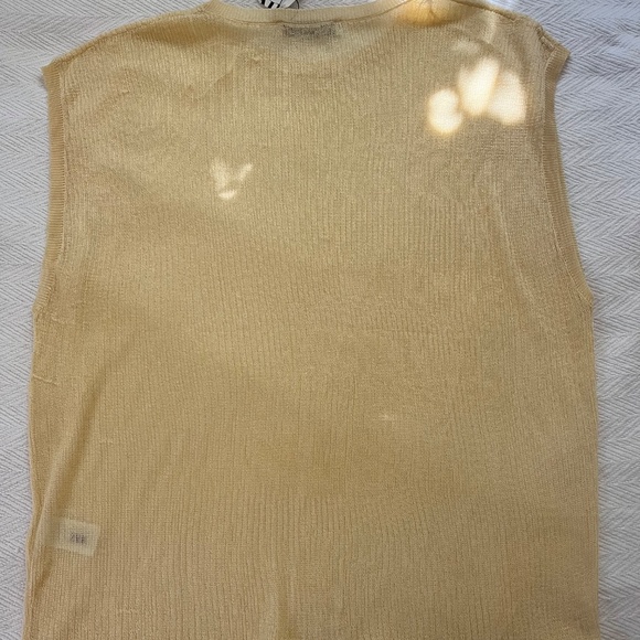 Zara knit viscose sheer top size M - Picture 5 of 5